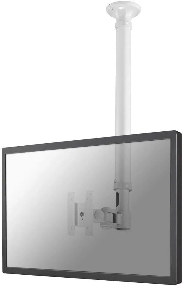 NeoMounts FPMA-C100WHITE Monitor Ceiling Mount For 10-30" Screens Ceiling Mount Bracket NeoMounts