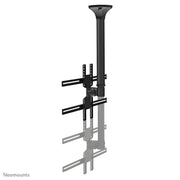 NeoMounts FPMA-C400BLACK Monitor Ceiling Mount For 32-60" Screens Ceiling Mount Bracket NeoMounts