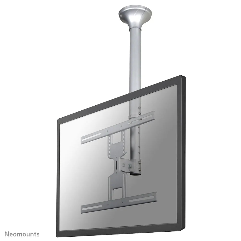NeoMounts FPMA-C400SILVER Monitor Ceiling Mount For 32-60" Screens Ceiling Mount Bracket NeoMounts