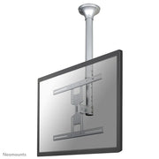 NeoMounts FPMA-C400SILVER Monitor Ceiling Mount For 32-60" Screens Ceiling Mount Bracket NeoMounts