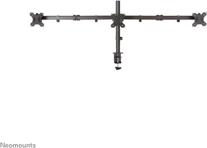 Neomounts 10" - 27" Triple Monitor Arm Desk Mount | FPMA-D550D3BLACK Monitor Arm Desk Mount NeoMounts