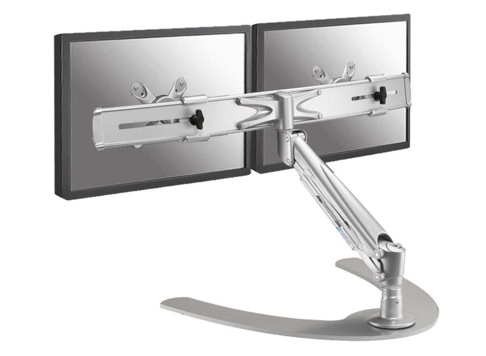 Neomounts FPMA-D940DD Dual Monitor Stand For 10"-24" Screens | Gas Spring Monitor Arm Desk Mount NeoMounts