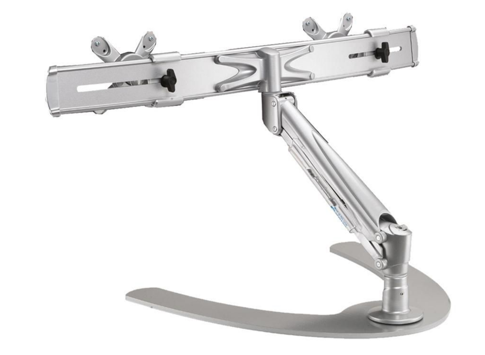 Neomounts FPMA-D940DD Dual Monitor Stand For 10"-24" Screens | Gas Spring Monitor Mounts & Stands NeoMounts