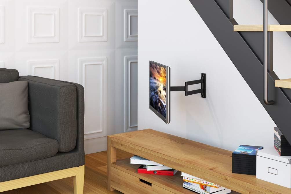 Neomounts 10" - 27" Swivel Wall Mount Bracket | FPMA-W830BLACK Wall Mount Bracket NeoMounts