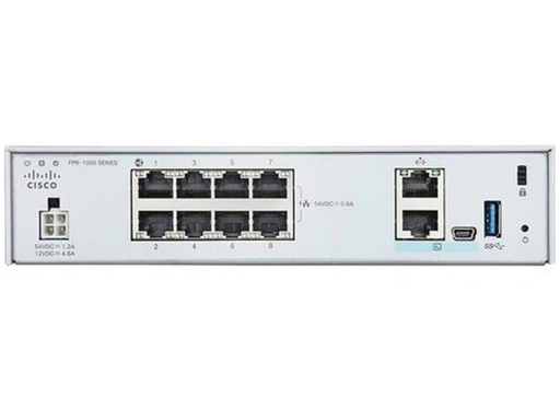 Cisco Firepower Network Security/Firewall Appliance - 8 Port - 10/100/1000Base-T | FPR1010E-ASA-K9 Cisco Network Hardware Firewalls Cisco