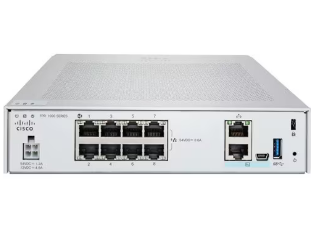 Cisco Firepower FPR-1120 Network Security/Firewall Appliance - 8 Port - 1000Base-T | FPR1120-ASA-K9 Network Firewall Cisco