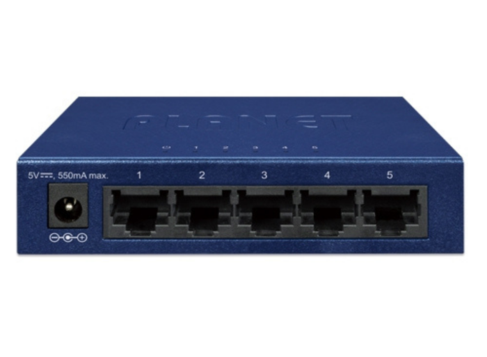 Planet 5-Port 10/100Mbps Fast Ethernet Switch | FSD-503 Network Switch Planet