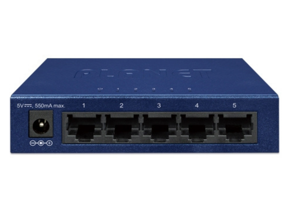 Planet 5-Port 10/100Mbps Fast Ethernet Switch | FSD-503 Planet Network Switches Planet