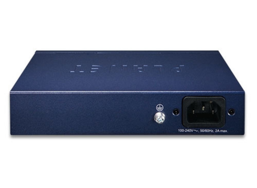Planet 4-Port 10/100TX 802.3af/at PoE + 2-Port 10/100TX Desktop Switch (60 Watts) | FSD-604HP Network Switch Planet