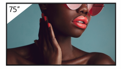 Sony FW-75BZ40L 75" Exceptionally Bright 4K HDR Professional Digital Signage Display Sony Digital Signage Sony