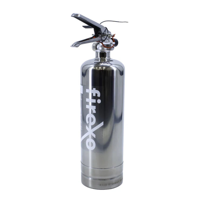Firexo Stainless Steel 2 Litre Fire Extinguisher | FXO2C Fire Extinguisher Firexo