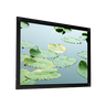 Screen International FE400X250-WHT Flat Elastic 16:10 Ratio 400 x 250cm Fixed Frame Projector Screen