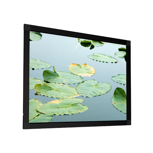 Screen International FE350X197-WHT Flat Elastic 16:9 Ratio 350 x 196.9cm Fixed Frame Projector Screen