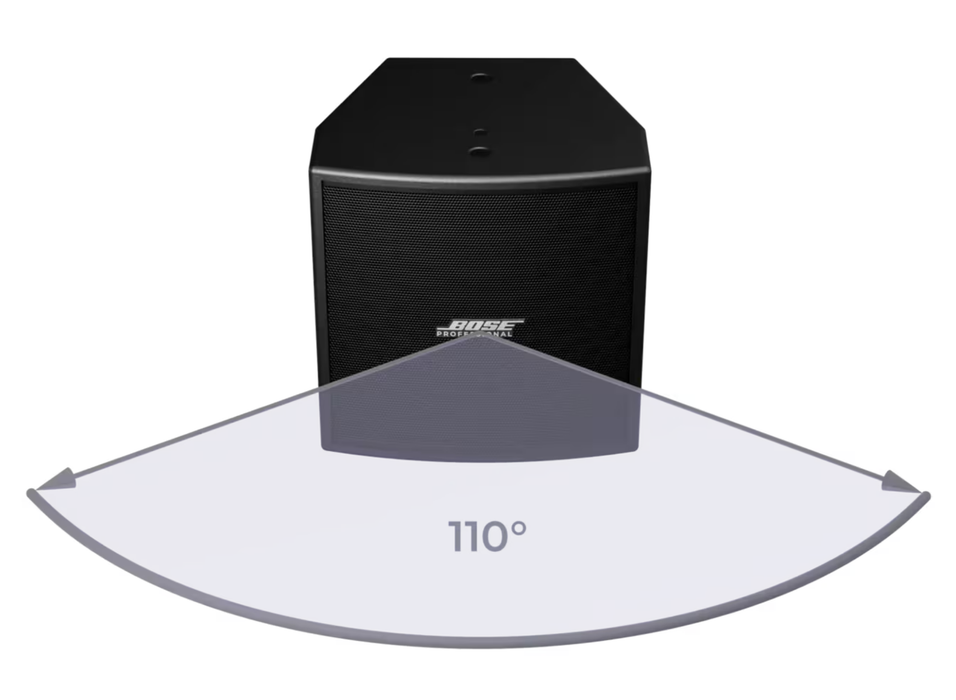 BOSE Forum FC108 Full Range Black Wired 150W Loudspeaker | A00205-0100 Loudspeaker BOSE