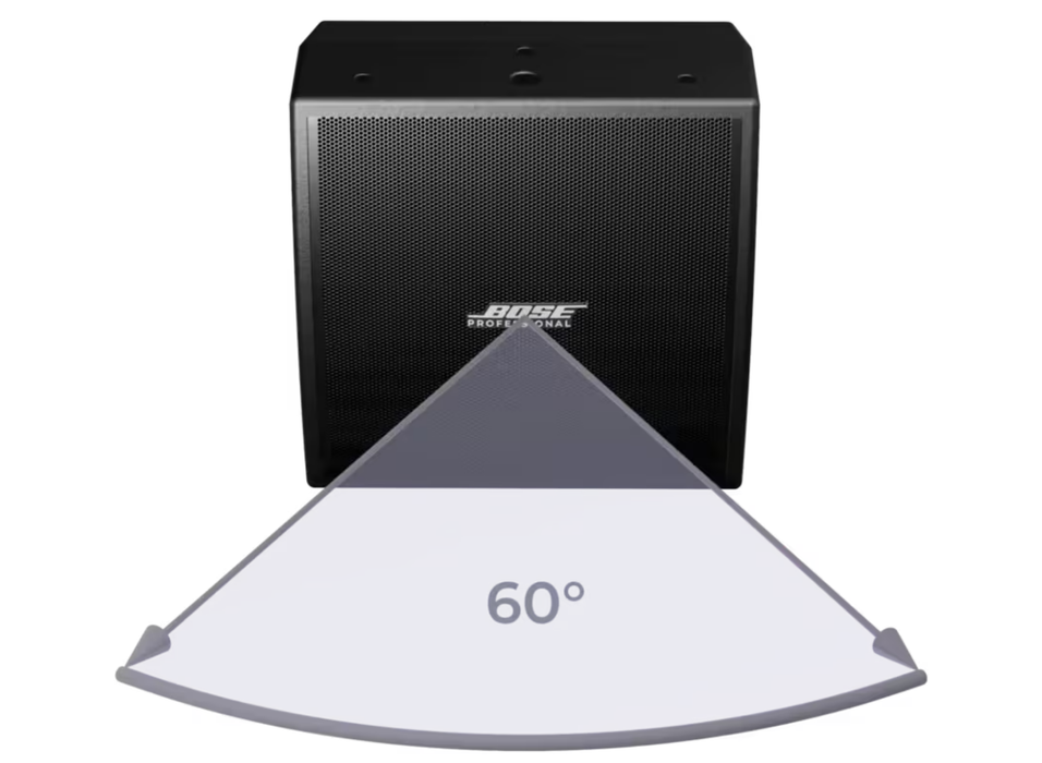 BOSE Forum FC108 Full Range Black Wired 150W Loudspeaker | A00205-0100 Loudspeaker BOSE