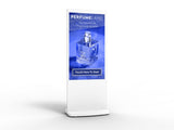 Moove SMB55HD9-TW – 55" White Freestanding PCAP Touch Screen Poster