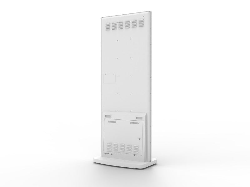 Moove L55HD9-TW – 55" White Freestanding PCAP Touch Screen Poster Freestanding Digital Poster ScreenMoove