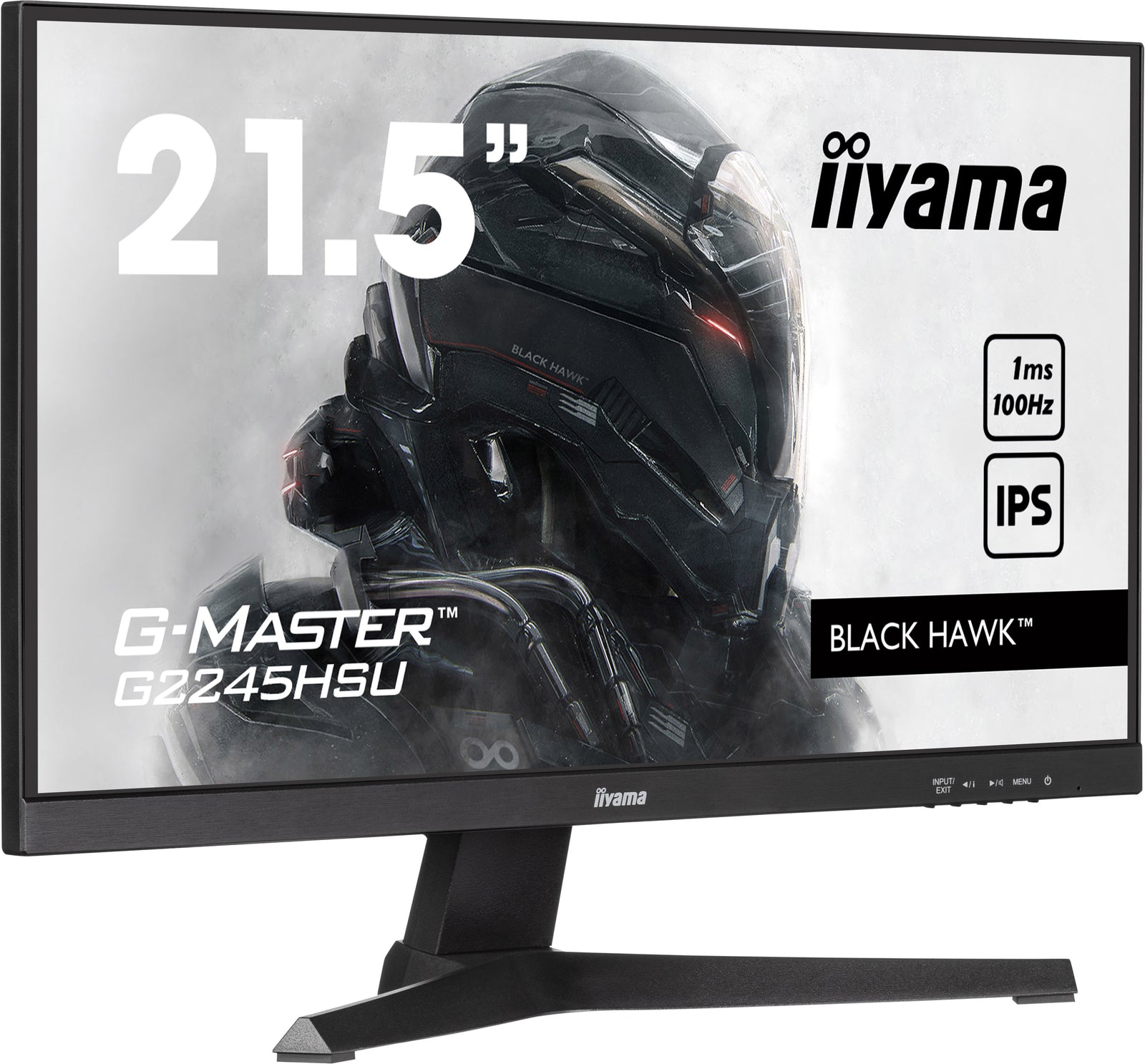 iiyama ProLite G2245HSU-B1 21.5" 100Hz 1ms Gaming Monitor Gaming Monitor iiyama