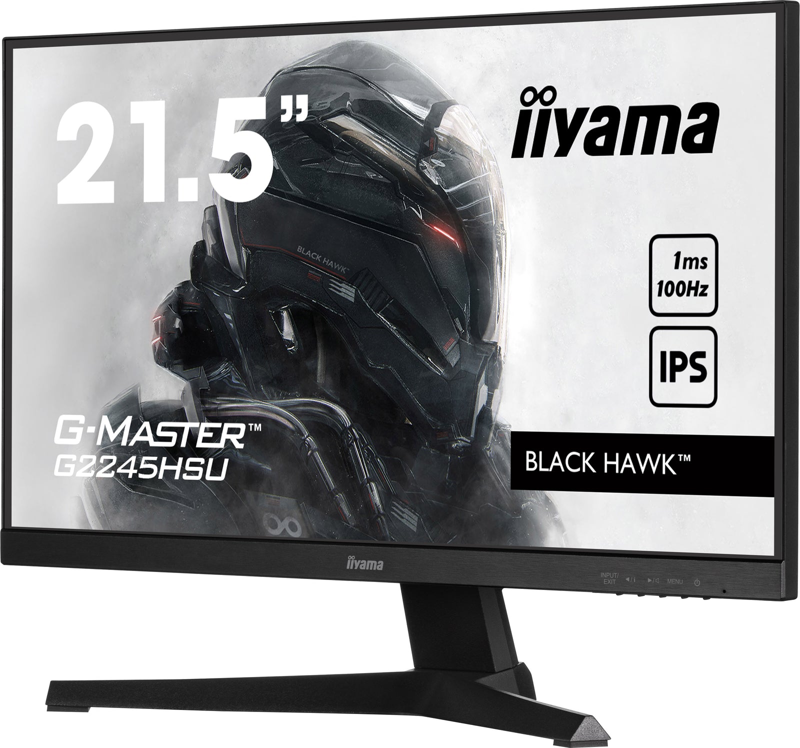 iiyama ProLite G2245HSU-B1 21.5" 100Hz 1ms Gaming Monitor Gaming Monitor iiyama