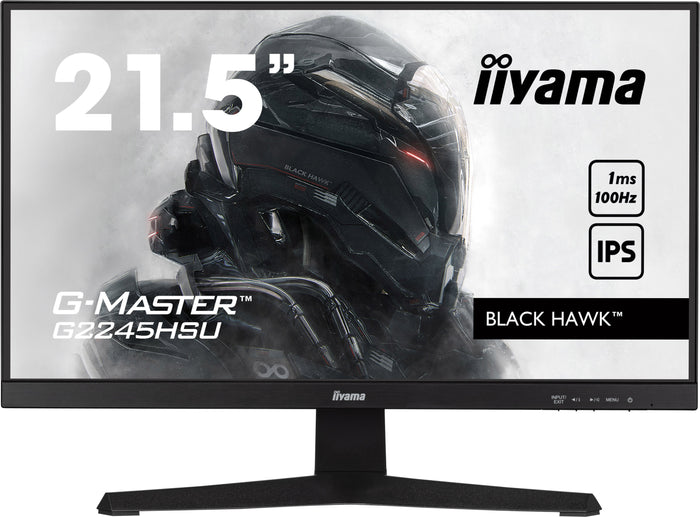 iiyama G-Master 21.5" 100Hz IPS Full HD Desktop Monitor | G2245HSU-B2 Gaming Monitor iiyama