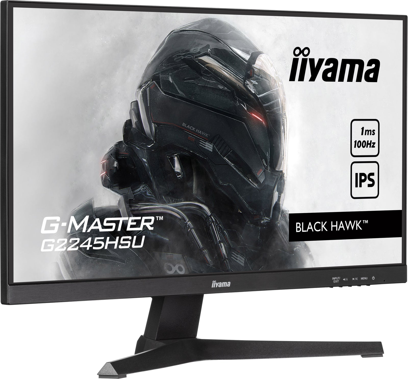 iiyama G-Master 21.5" 100Hz IPS Full HD Desktop Monitor | G2245HSU-B2 Gaming Monitor iiyama