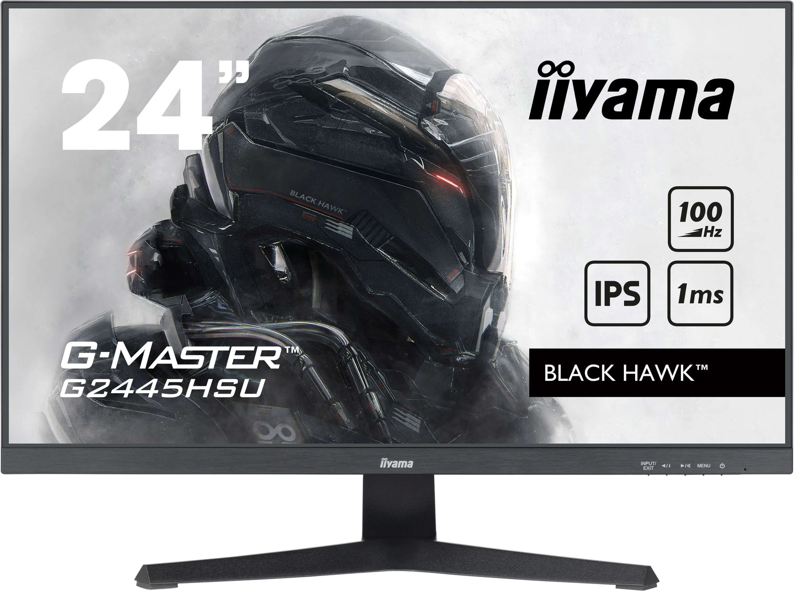 iiyama G-Master G2445HSU-B2 23.8" 100Hz 1ms Full HD IPS Gaming Monitor Gaming Monitor iiyama