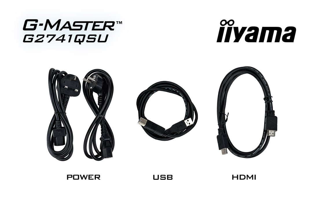 iiyama G-Master G2741QSU-B1 27" 144Hz 1ms QHD Gaming Monitor Gaming Monitor iiyama