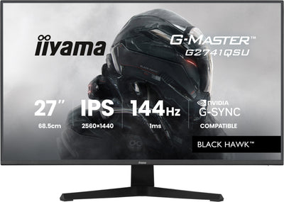 iiyama G-Master G2741QSU-B1 27" 144Hz 1ms QHD Gaming Monitor Gaming Monitor iiyama