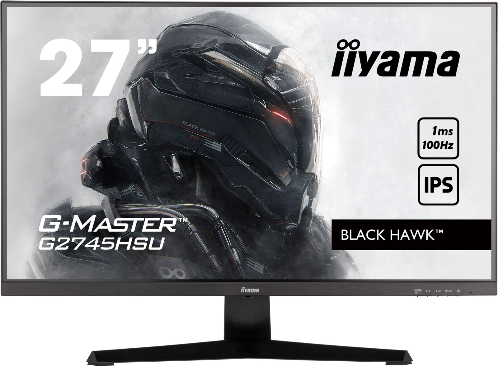 iiyama G-Master G2745HSU-B2 27" 100Hz IPS Full HD Gaming Monitor Gaming Monitor iiyama