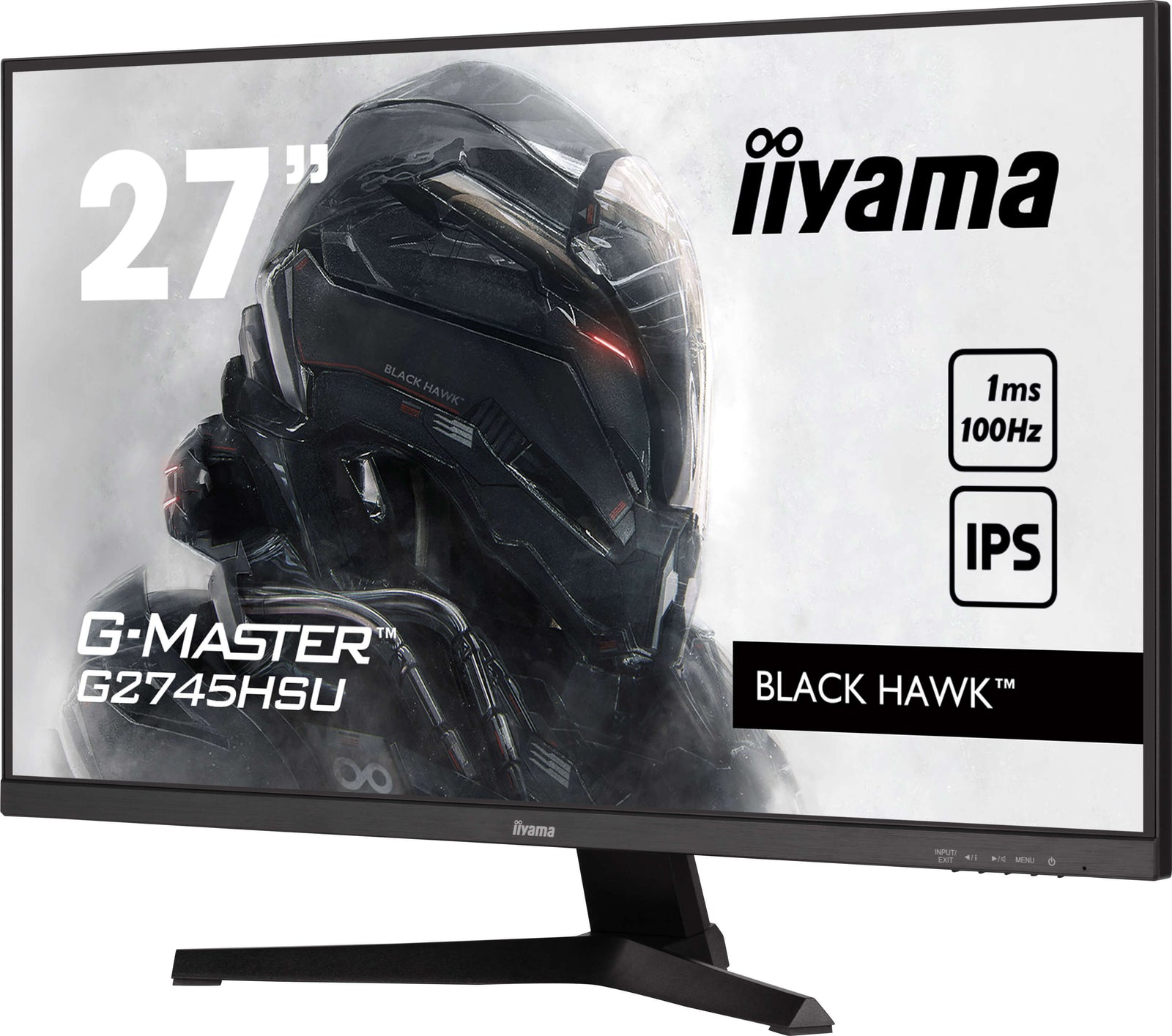 iiyama G-Master G2745HSU-B2 27" 100Hz IPS Full HD Gaming Monitor Gaming Monitor iiyama