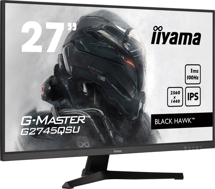 iiyama G-Master G2745QSU-B1 27" 100Hz WQHD 1ms Gaming Monitor Gaming Monitor iiyama