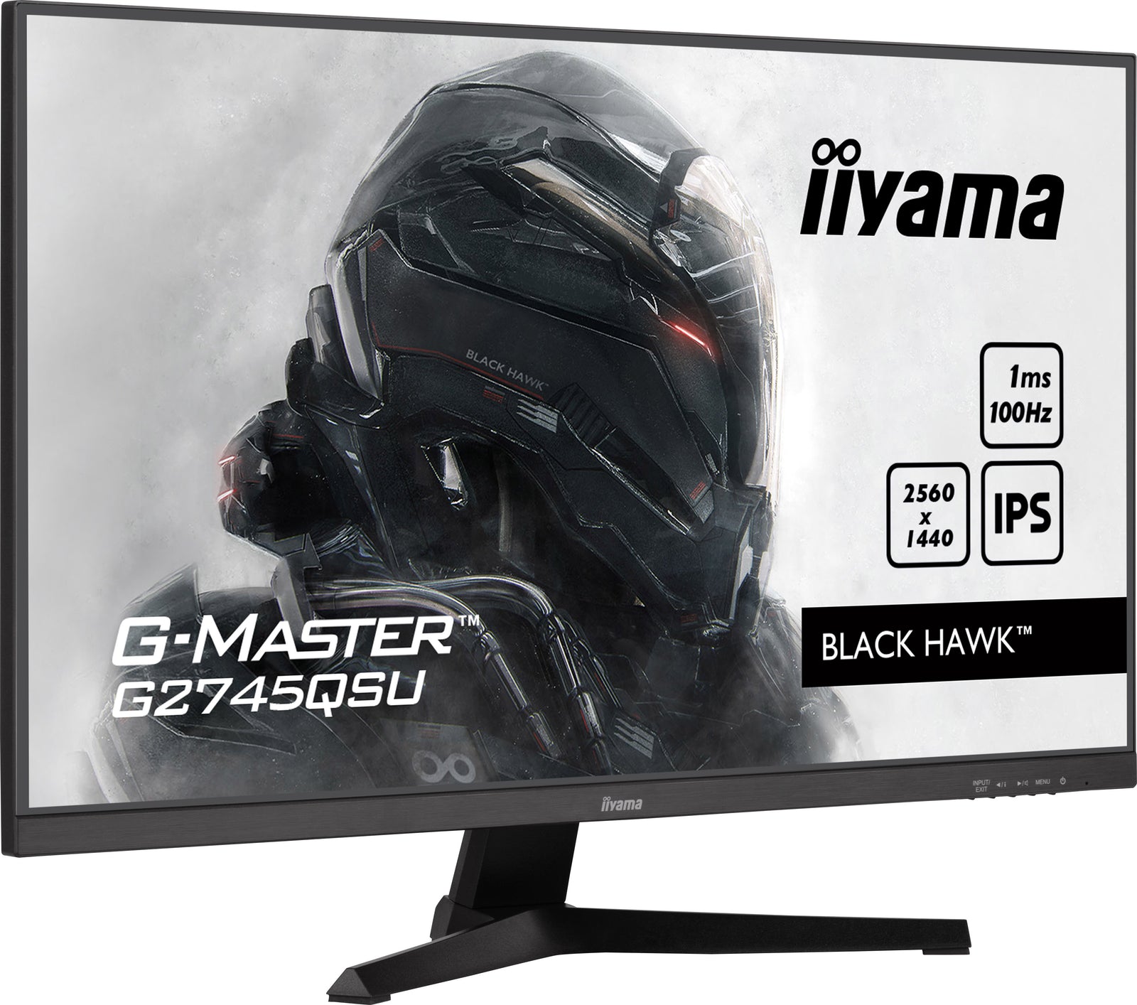 iiyama G-Master G2745QSU-B1 27" 100Hz WQHD 1ms Gaming Monitor Gaming Monitor iiyama
