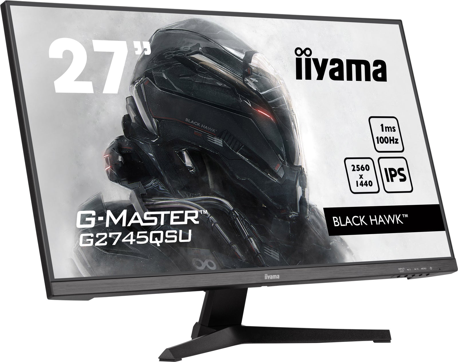 iiyama G-Master G2745QSU-B1 27" 100Hz WQHD 1ms Gaming Monitor Gaming Monitor iiyama