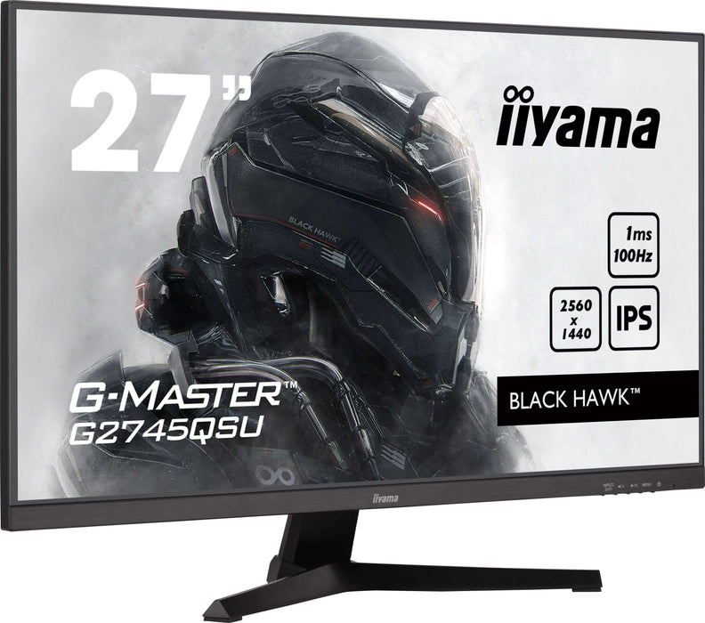 iiyama G-Master G2745QSU-B2 27" 100Hz 1ms Gaming Monitor Gaming Monitor iiyama