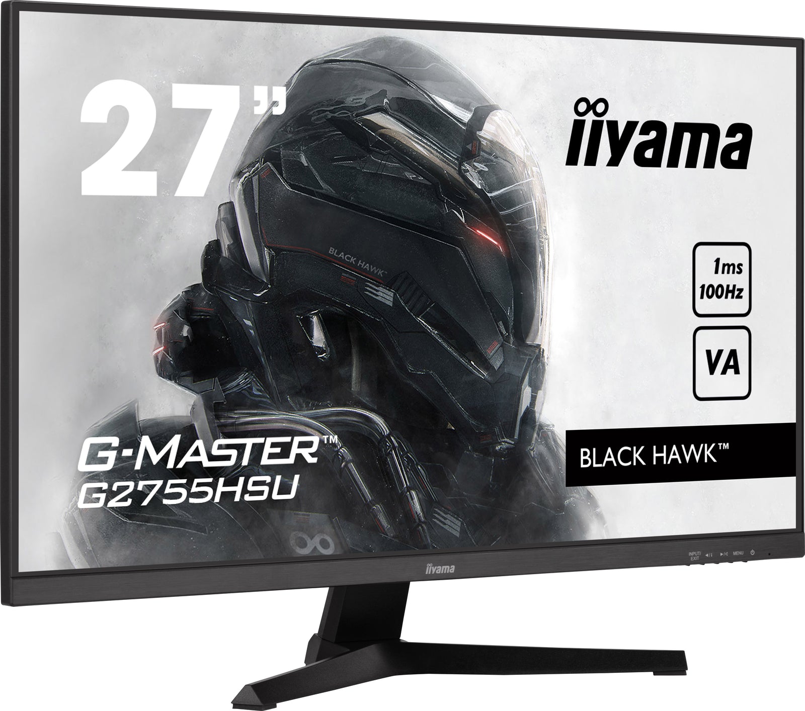 iiyama G-Master G2755HSU-B1 27" 1ms 100Hz Monitor Gaming Monitor iiyama