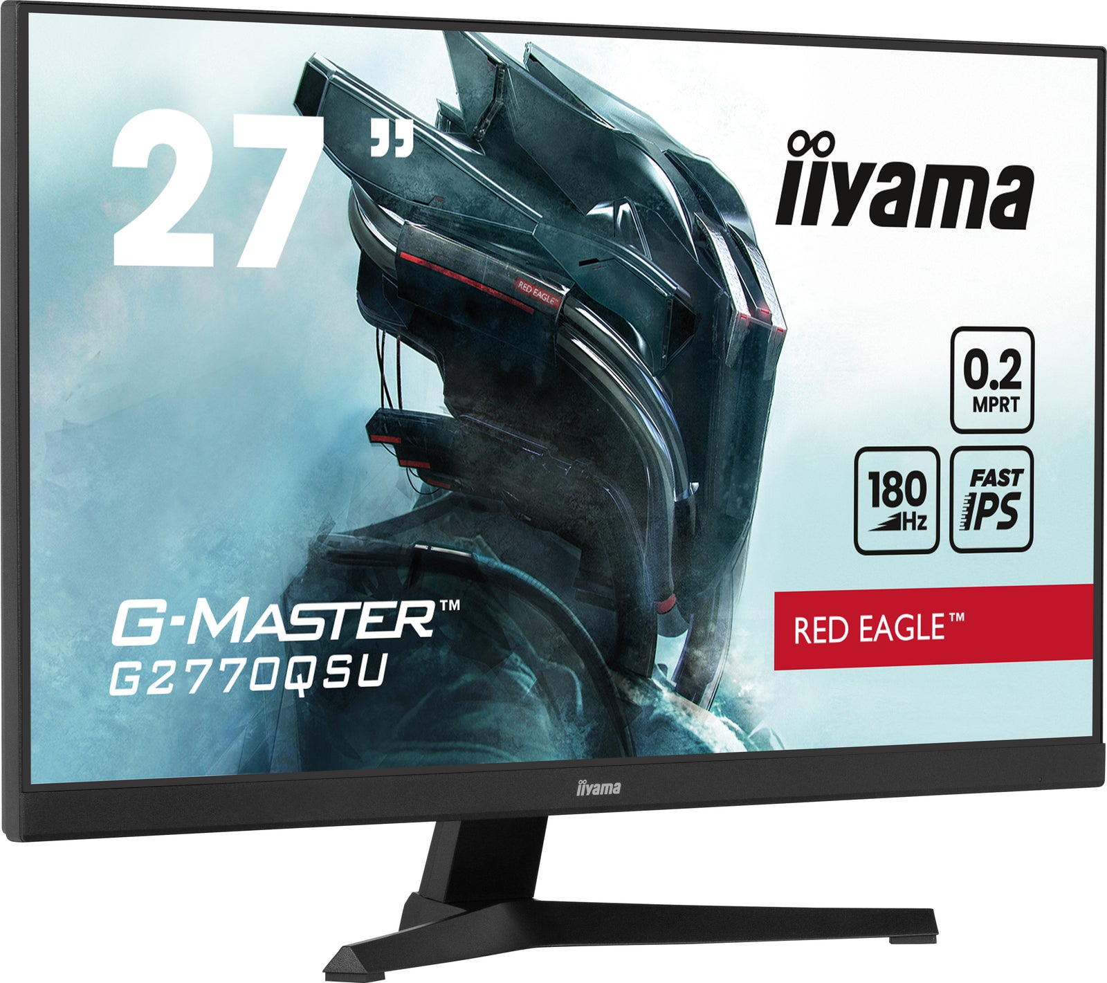 iiyama G-Master G2770QSU-B6 27" 180Hz 0.2ms WQHD Desktop Monitor Gaming Monitor iiyama
