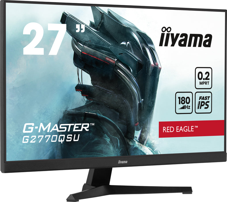 iiyama G-Master G2770QSU-B6 27" 180Hz 0.2ms WQHD Desktop Monitor