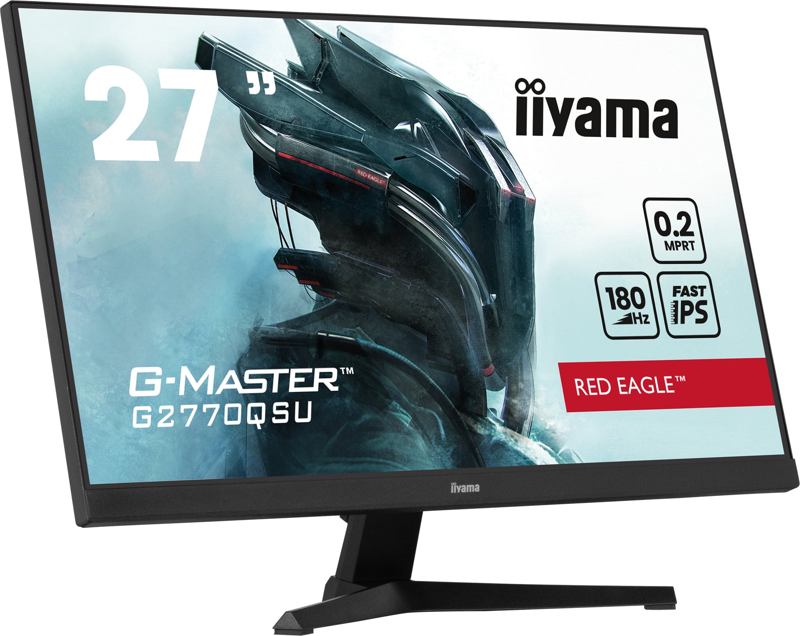 iiyama G-Master G2770QSU-B6 27" 180Hz 0.2ms WQHD Desktop Monitor Gaming Monitor iiyama