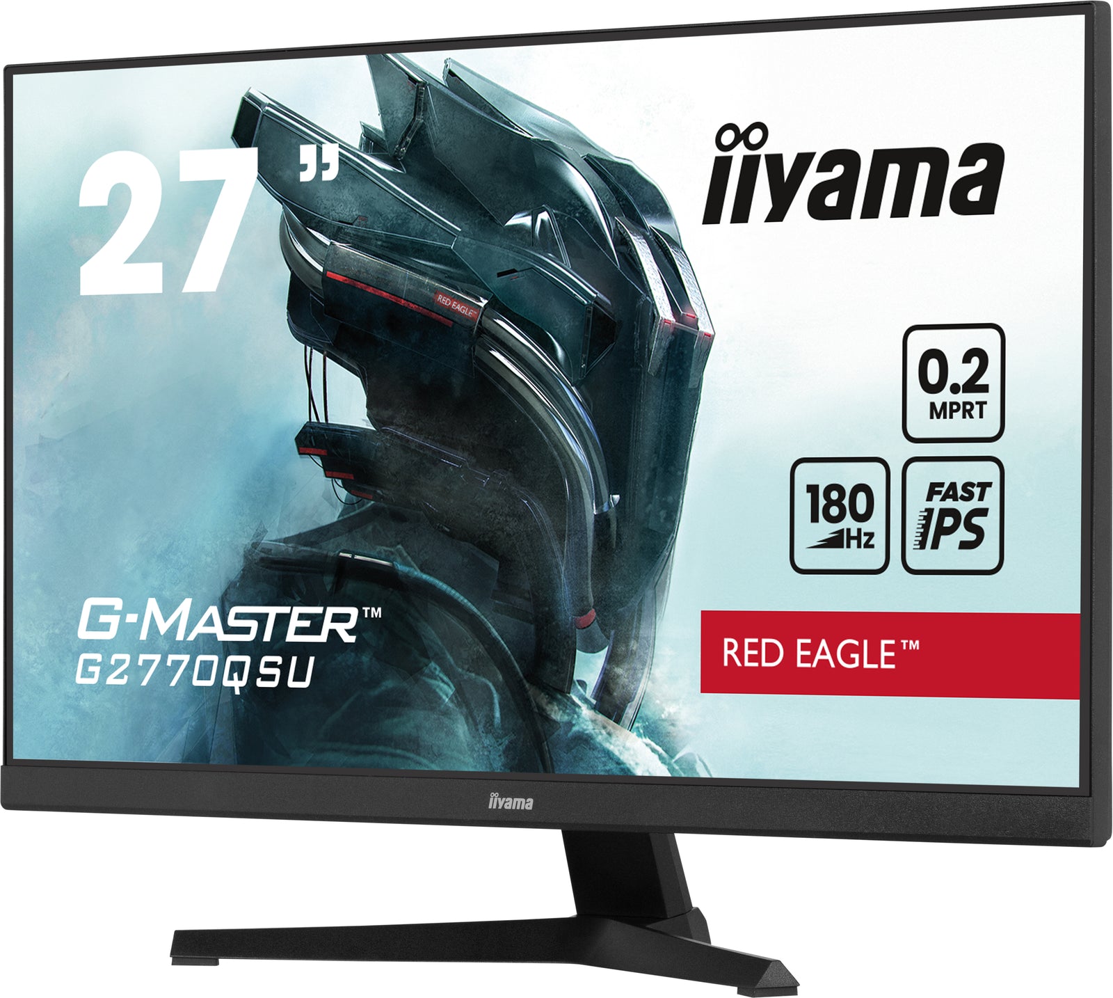 iiyama G-Master G2770QSU-B6 27" 180Hz 0.2ms WQHD Desktop Monitor Gaming Monitor iiyama
