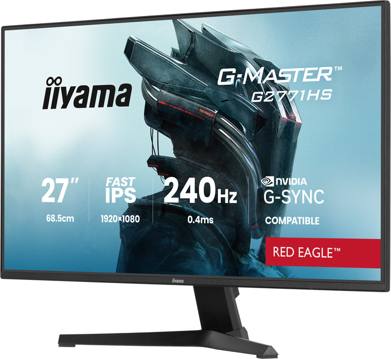 iiyama G-Master G2771HS-B1 27" 240Hz 0.4ms Full HD Gaming Monitor Gaming Monitor iiyama