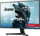 iiyama G-Master G2771HSU-B1 27" 240Hz 0.4ms Full HD Gaming Monitor Gaming Monitor iiyama