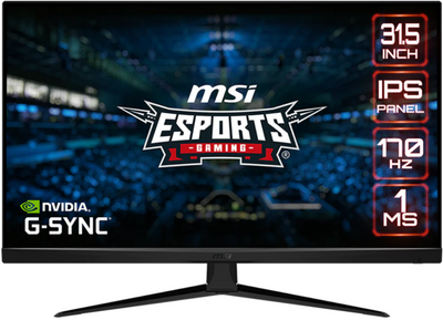 MSI G321Q 31.5" 170Hz 1ms WQHD IPS Gaming Monitor Gaming Monitor MSI