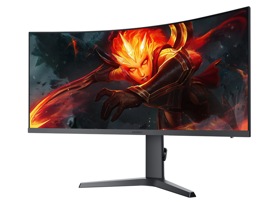 Koorui G3441VC 34" 180Hz 1ms WQHD Gaming Monitor Gaming Monitor Koorui