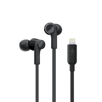 Belkin Rockstar Headphones Wired In-ear Calls/Music Black | G3H0001BTBLK Headset Belkin
