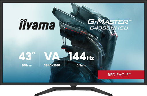 iiyama G-Master G4380UHSU-B2 43" 144Hz 4K Ultra HD Gaming Monitor iiyama Desktop Monitors iiyama