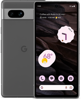 Google Pixel 7a 5G 15.5 cm (6.1") 8 GB RAM 128 GB 4385 mAh 64 MP Android 13 Black | GA03694-GB Smartphone Google Pixel
