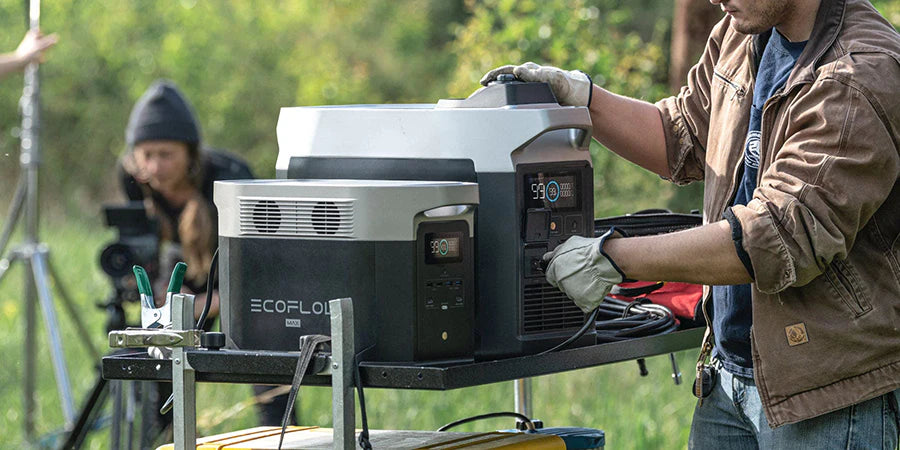 EcoFlow Smart Emergency Backup Power Generator 1800W - GASEB-UK Power & Charging EcoFlow