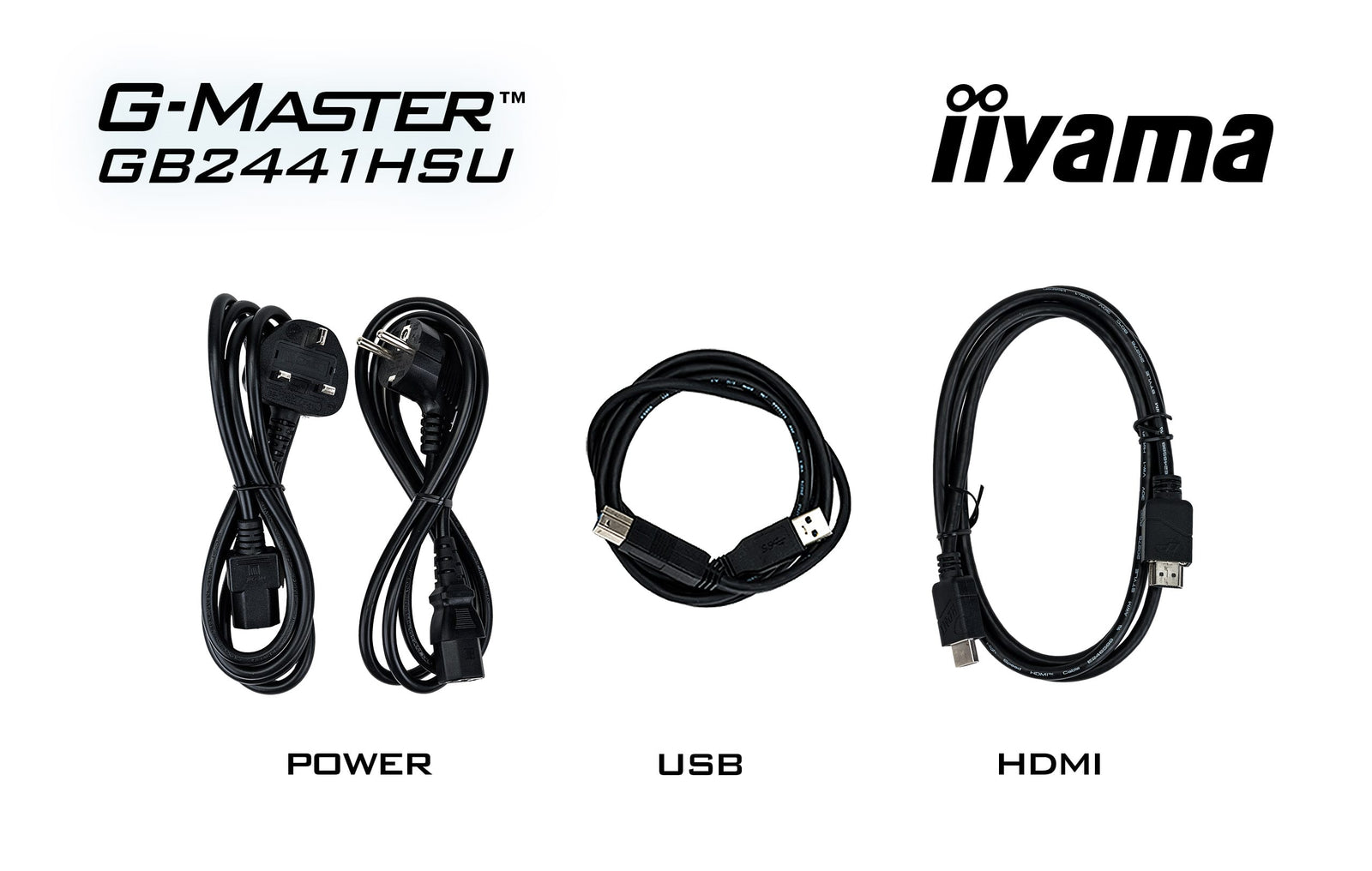 iiyama G-Master GB2441HSU-B1 24" 144Hz 1ms Full HD Gaming Monitor Gaming Monitor iiyama