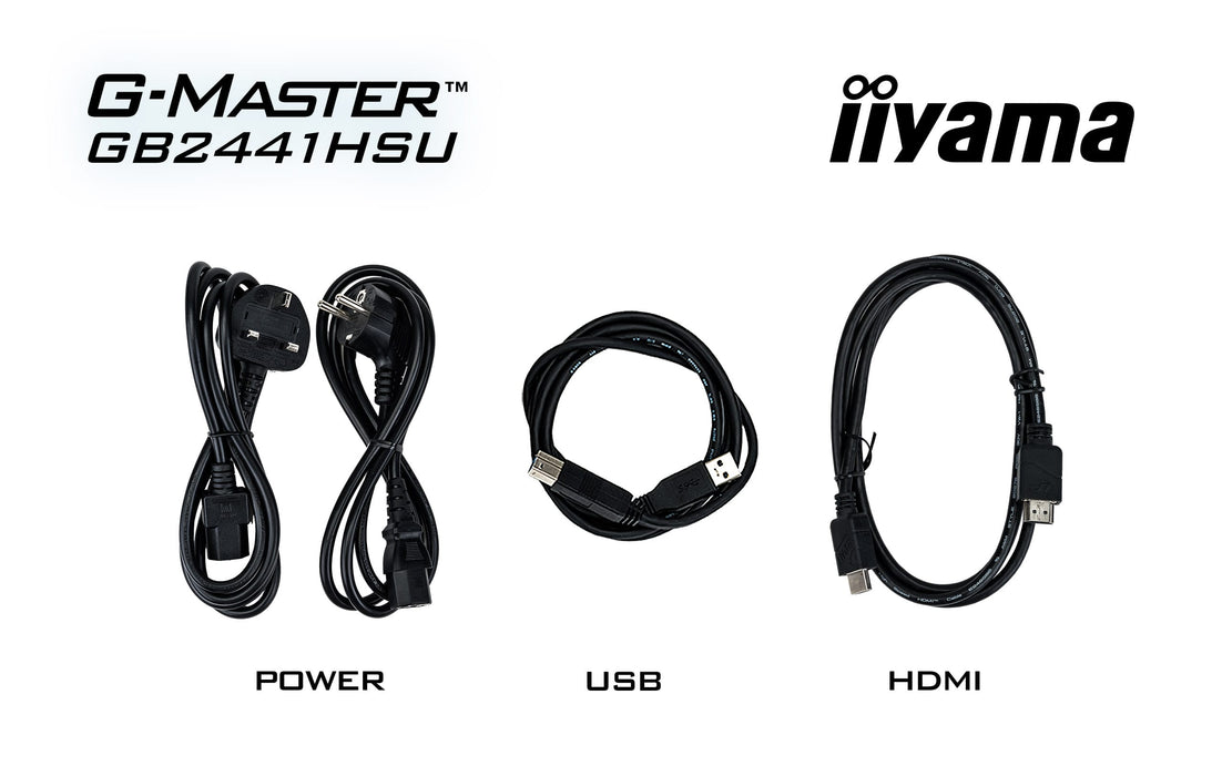iiyama G-Master GB2441HSU-B1 24" 144Hz 1ms Full HD Gaming Monitor Gaming Monitor iiyama