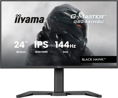 iiyama G-Master GB2441HSU-B1 24" 144Hz 1ms Full HD Gaming Monitor Gaming Monitor iiyama